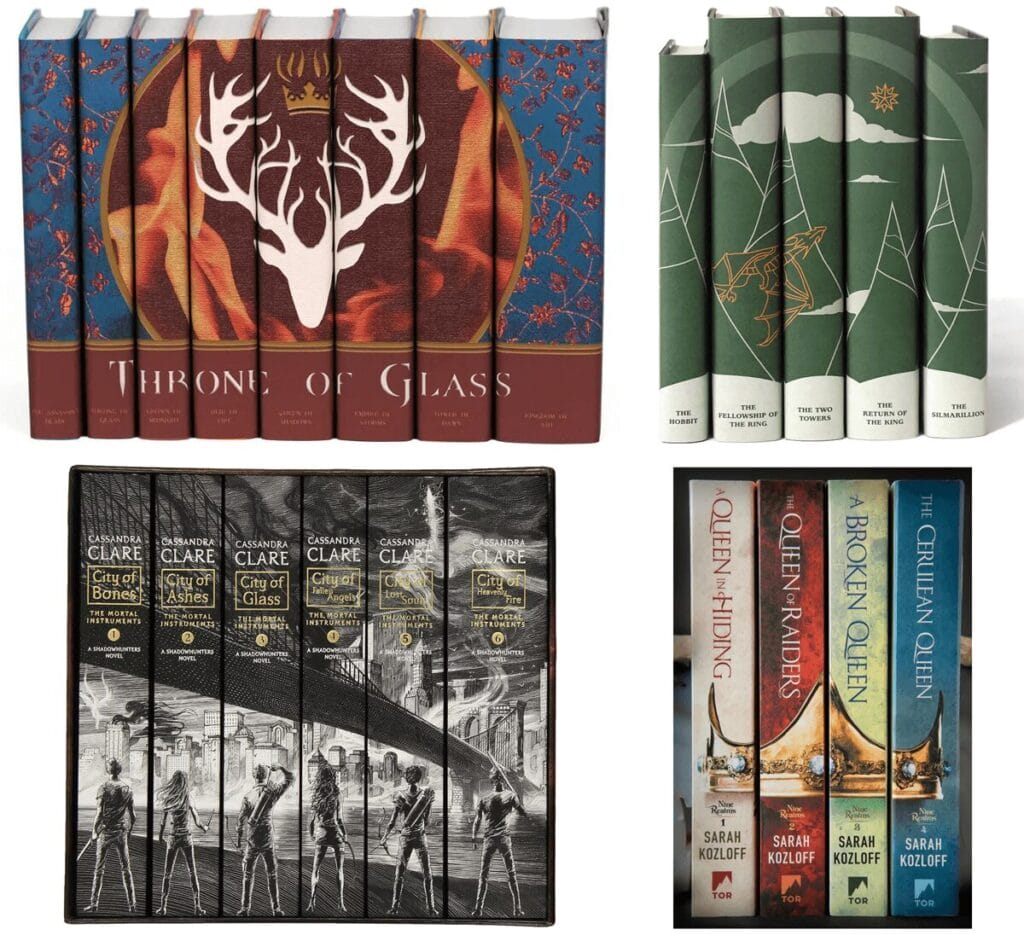 custom book covers: book jackets with cohesive designs